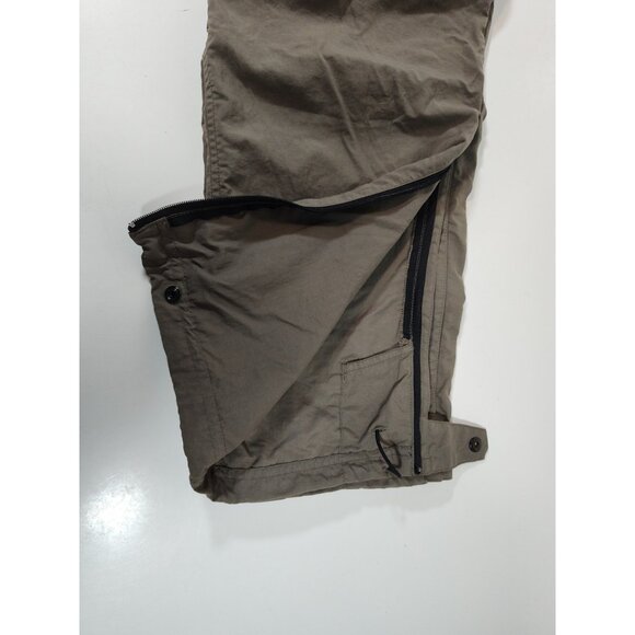Mountain Hardware Convertible Nylon Pants/Shorts Women's 8 Belted Khaki Stone - Picture 11 of 11